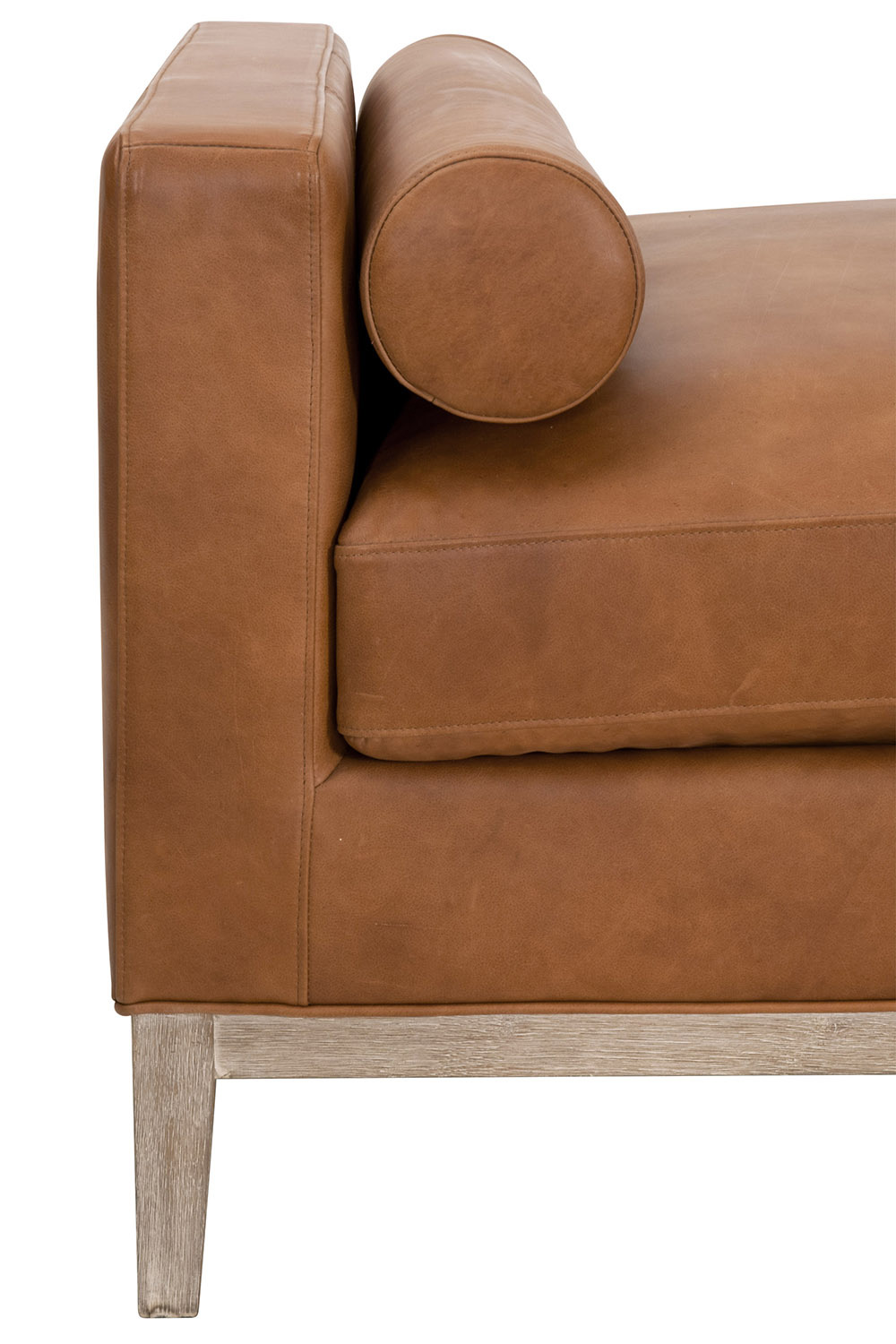 Essentials Keaton Daybed - Whiskey Brown