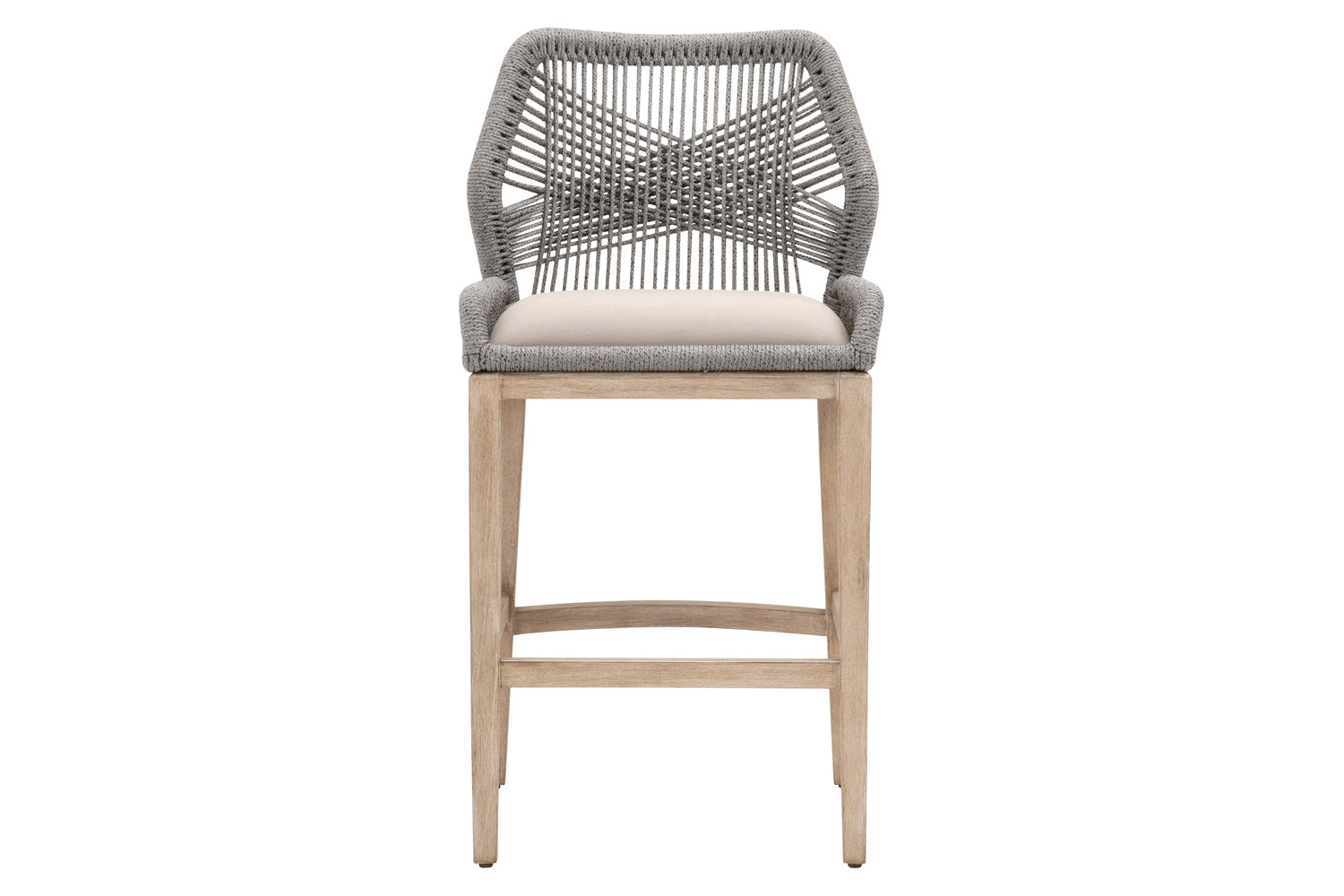 Essentials - Woven Loom Outdoor Barstool