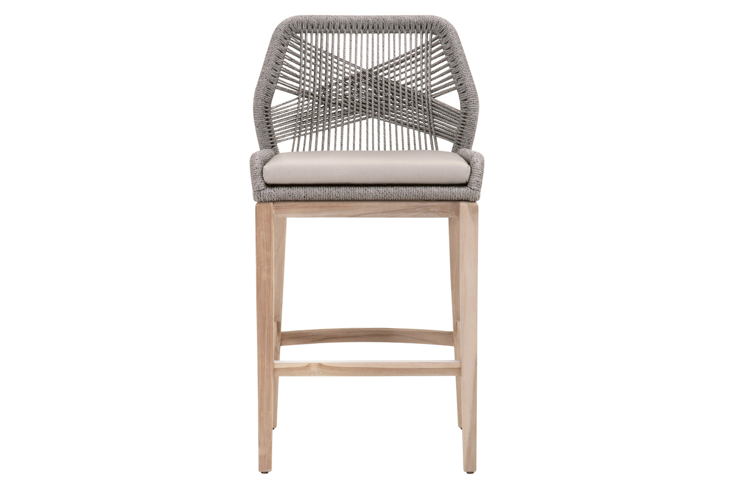 Essentials - Woven Loom Outdoor Barstool