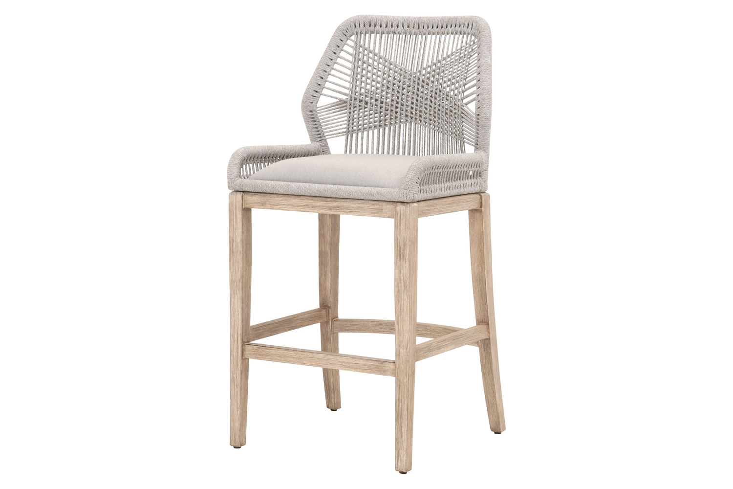 Essentials - Woven Loom Outdoor Barstool