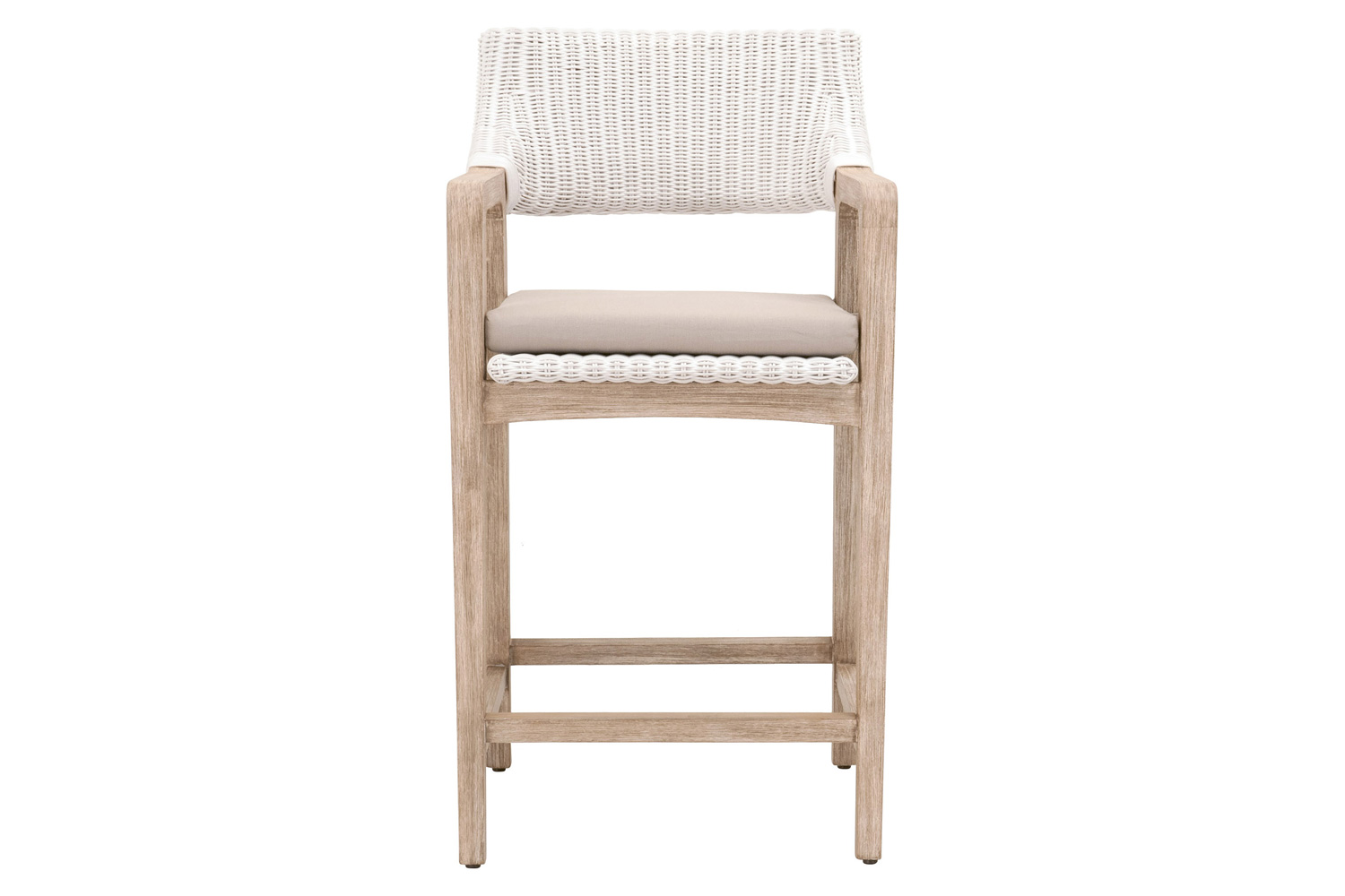 Essentials - Woven Lucia Outdoor Counter Stool