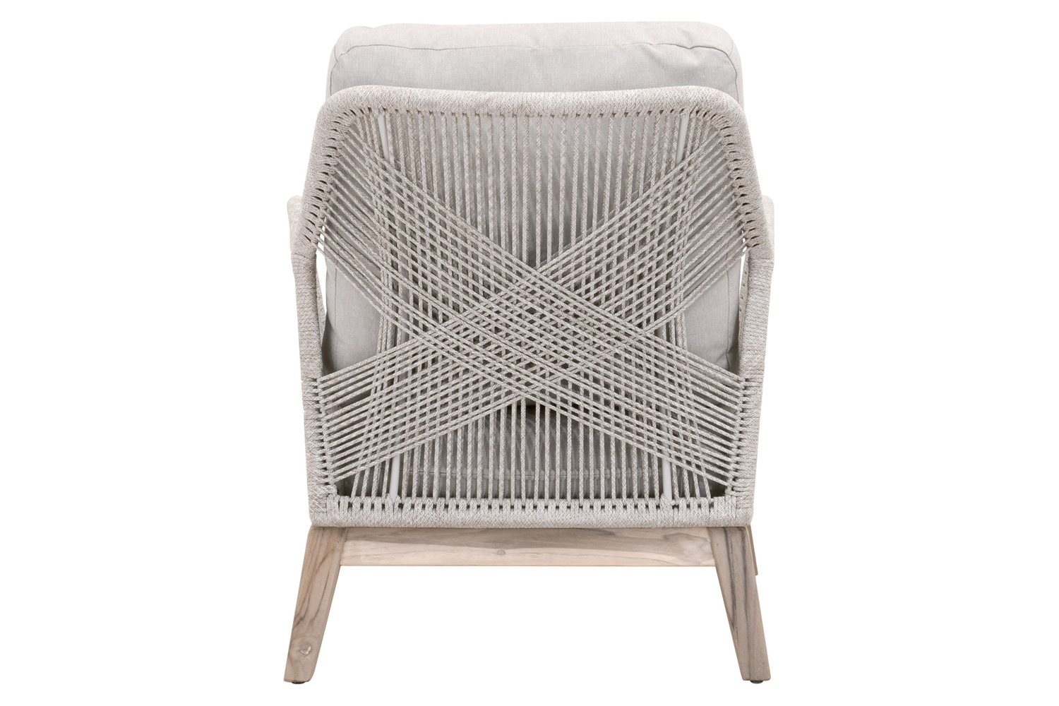 Essentials Woven Loom Outdoor Club Chair - Taupe