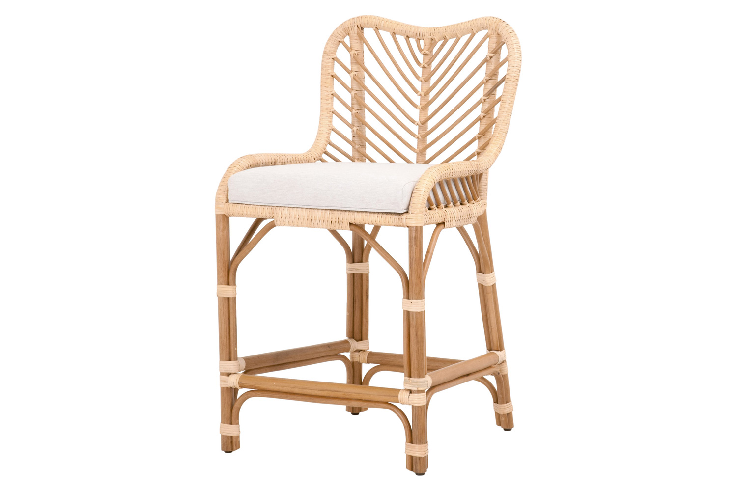 Essentials - Woven Laguna Counter Stool