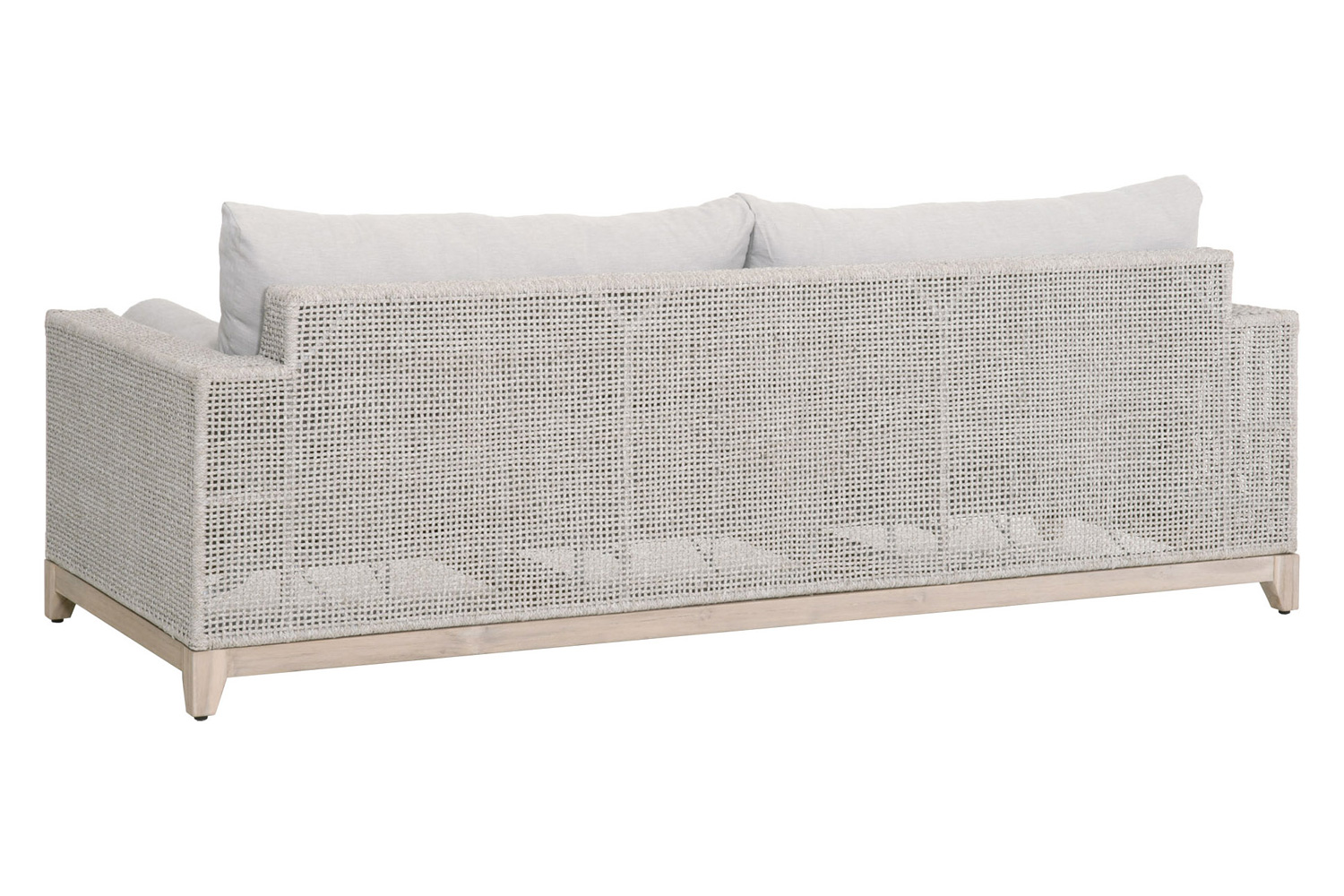 Essentials - Woven Tropez Outdoor 90" Sofa in Taupe