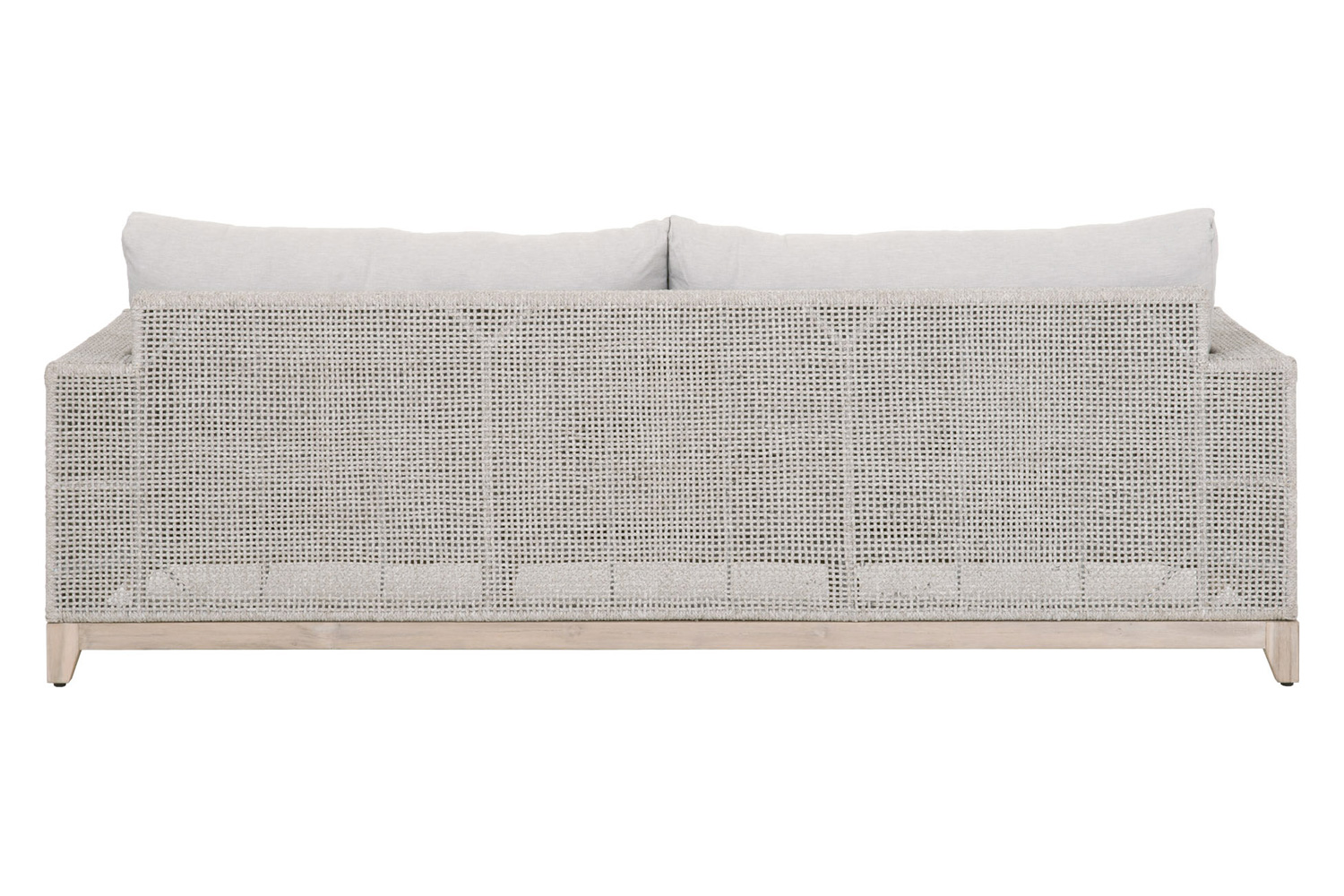 Essentials - Woven Tropez Outdoor 90" Sofa in Taupe