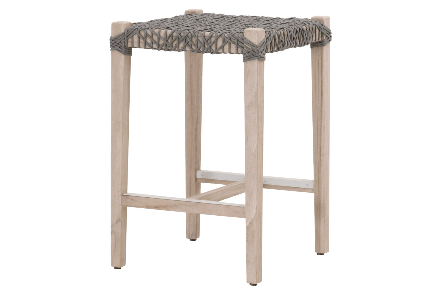 Essentials - Woven Costa Outdoor Backless Counter Stool