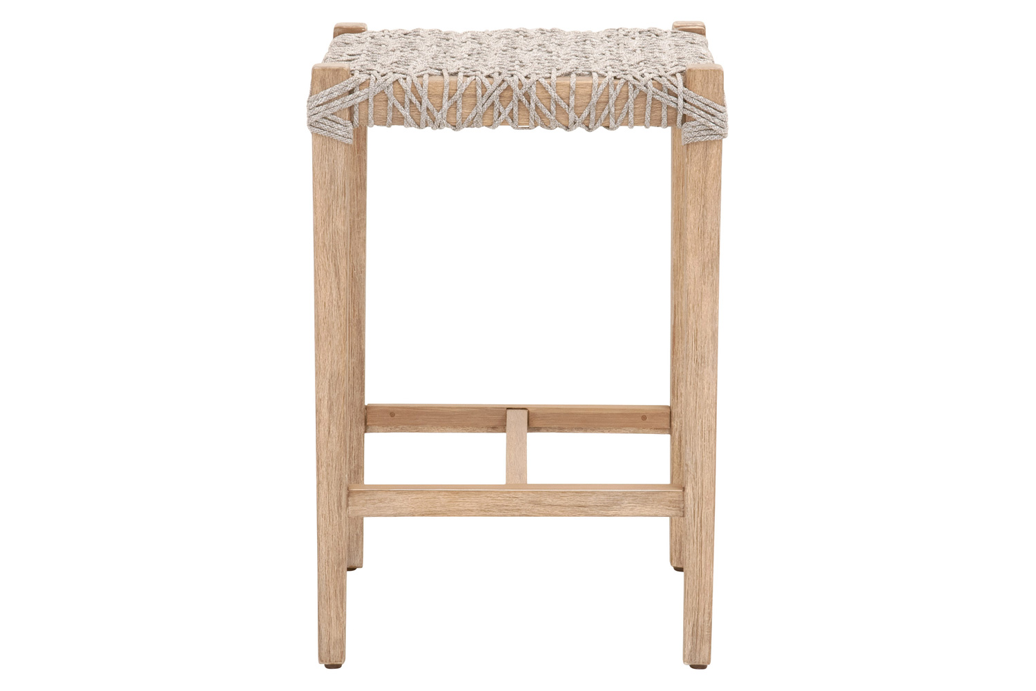 Essentials - Woven Costa Outdoor Backless Counter Stool