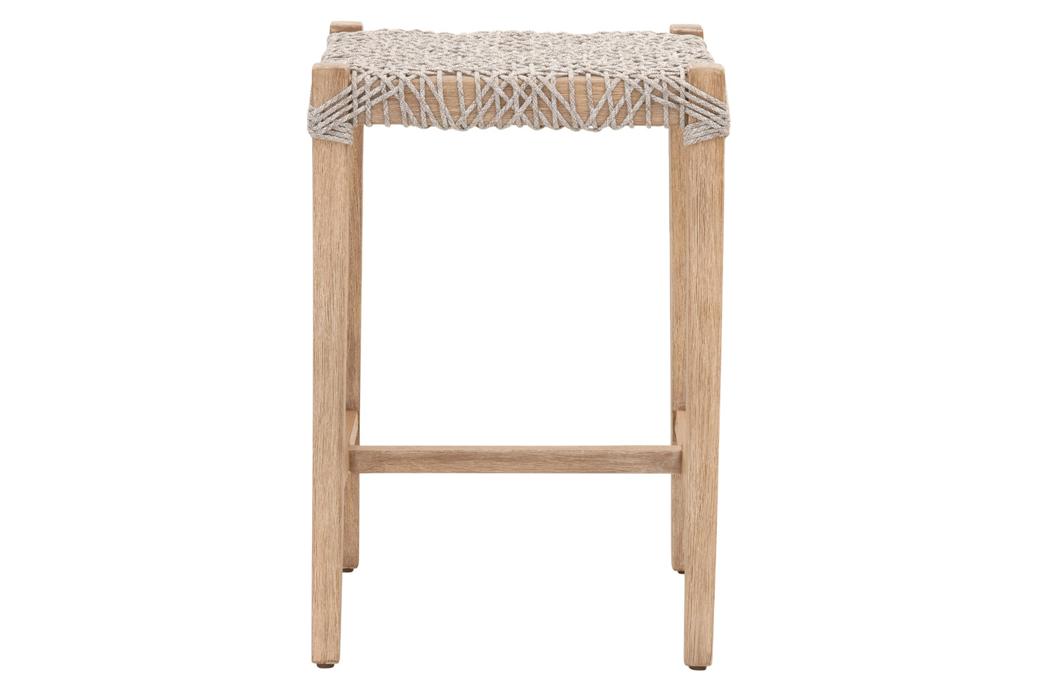 Essentials Woven Costa Backless Counter Stool - Taupe