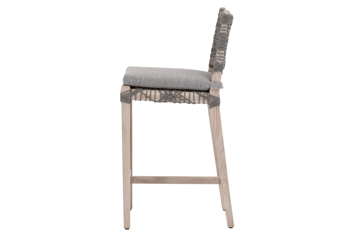 Essentials Woven Costa Outdoor Counter Stool - Performance Dove