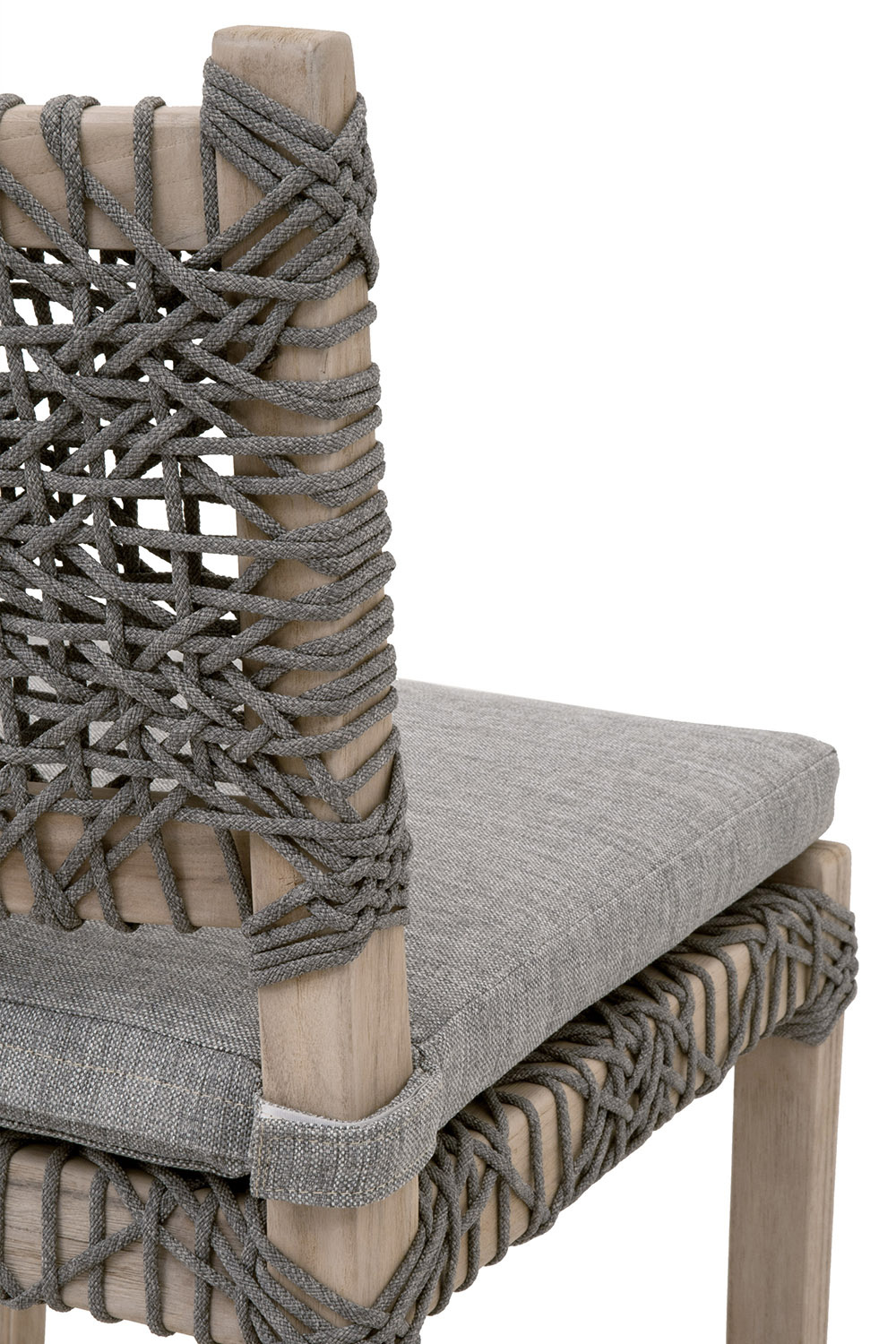 Essentials Woven Costa Outdoor Counter Stool - Performance Dove