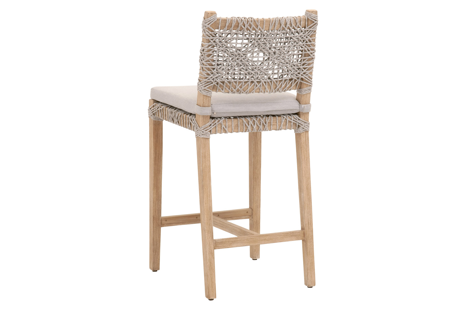 Essentials Woven Costa Counter Stool - Taupe