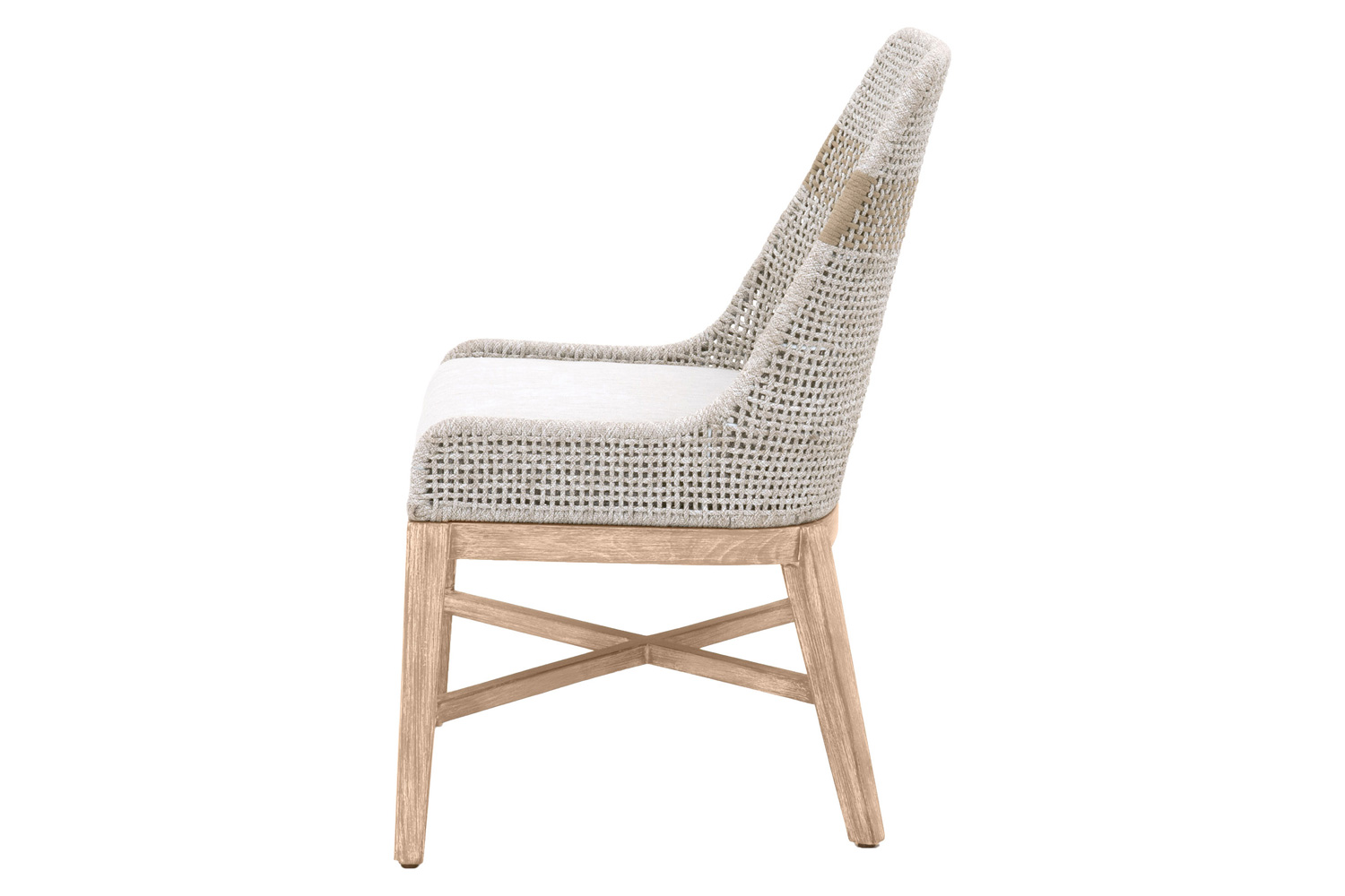 Essentials Woven Tapestry Dining Chair, Set of 2 - Taupe