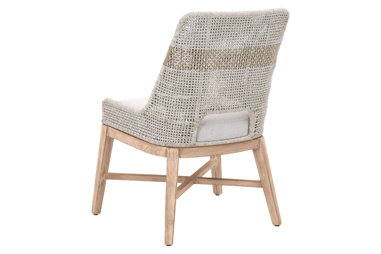 Essentials Woven Tapestry Dining Chair, Set of 2 - Taupe