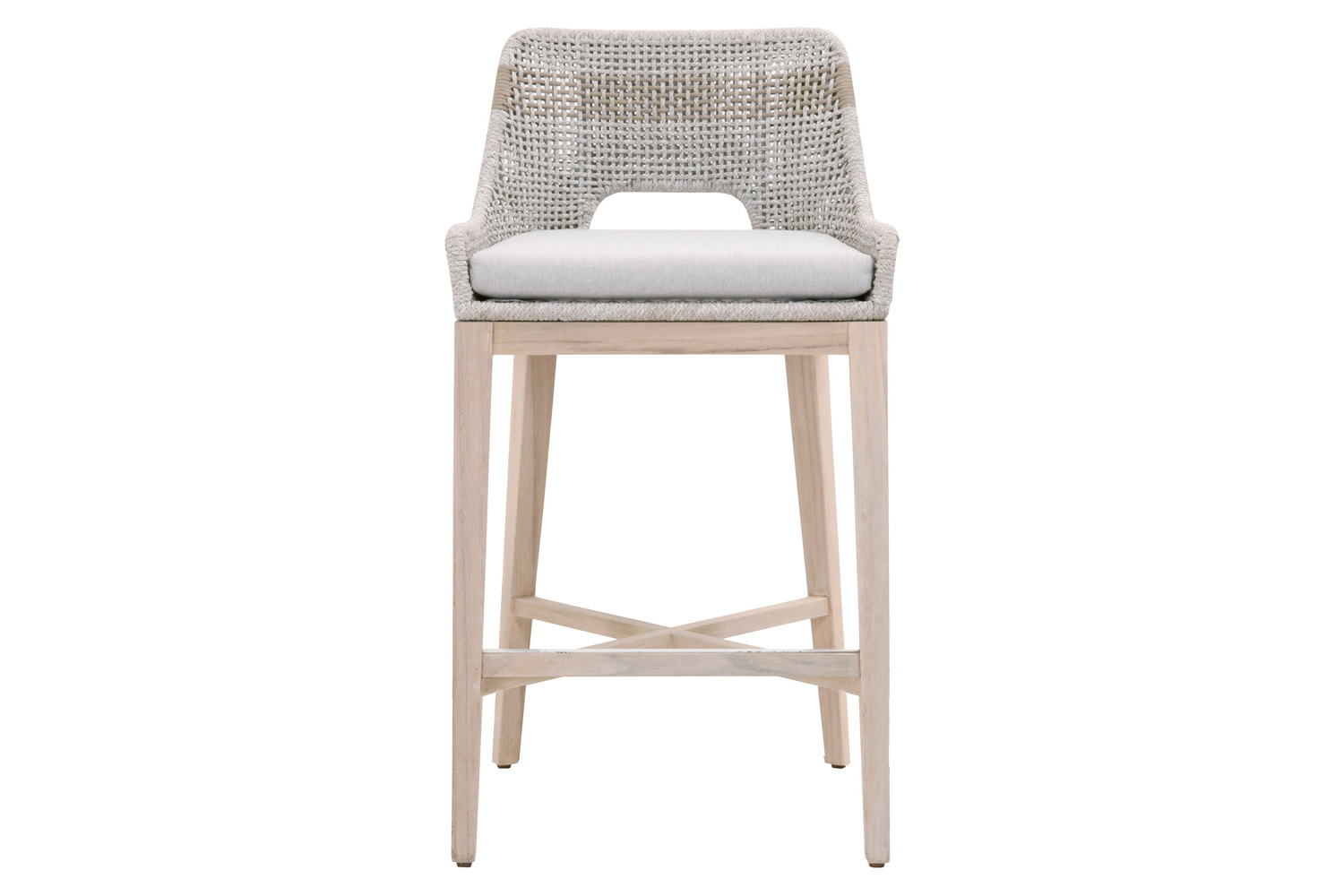 Essentials - Woven Tapestry Outdoor Barstool