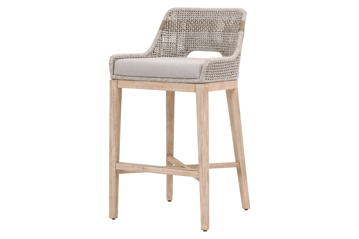 Essentials - Woven Tapestry Outdoor Barstool