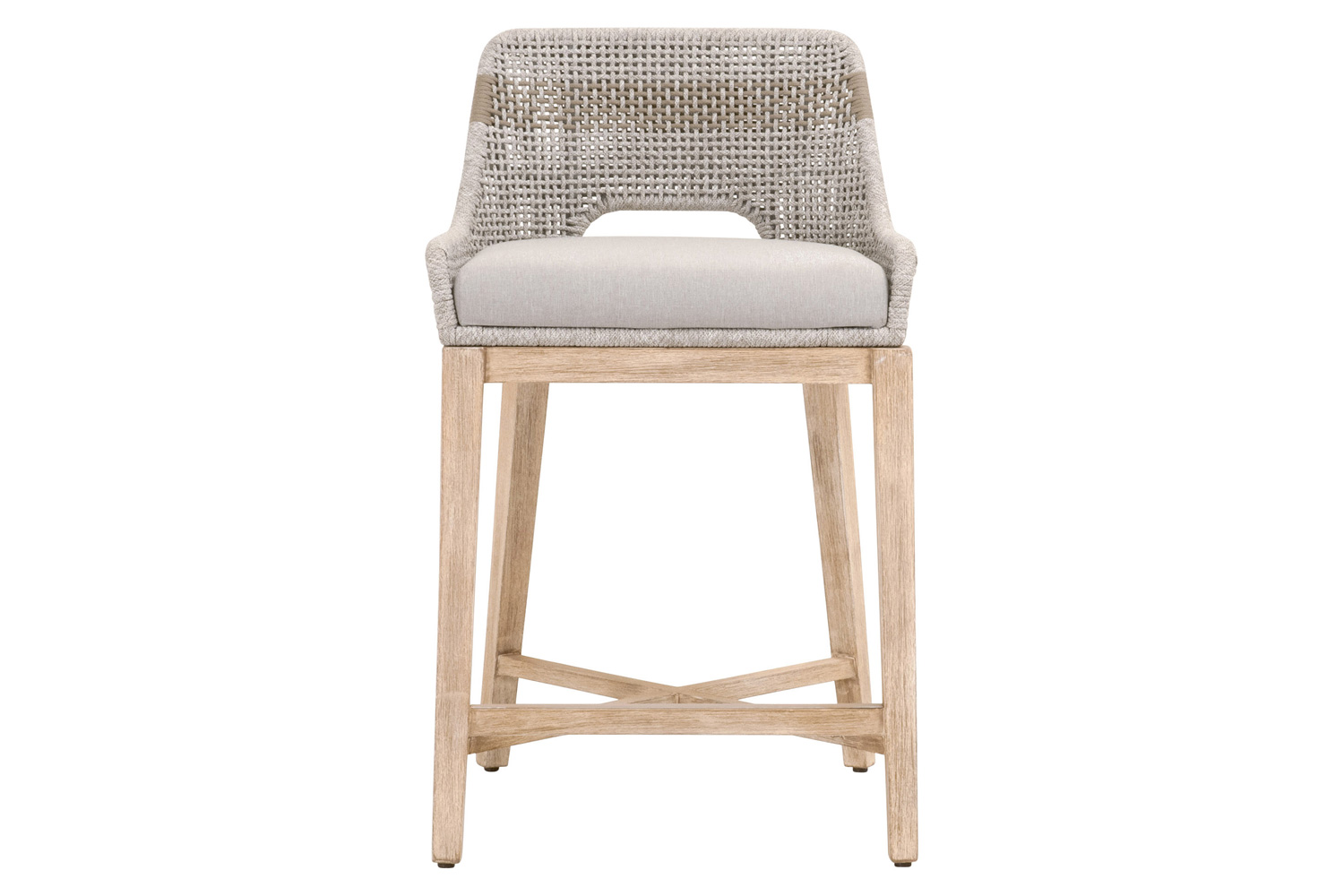 Essentials - Woven Tapestry Outdoor Counter Stool