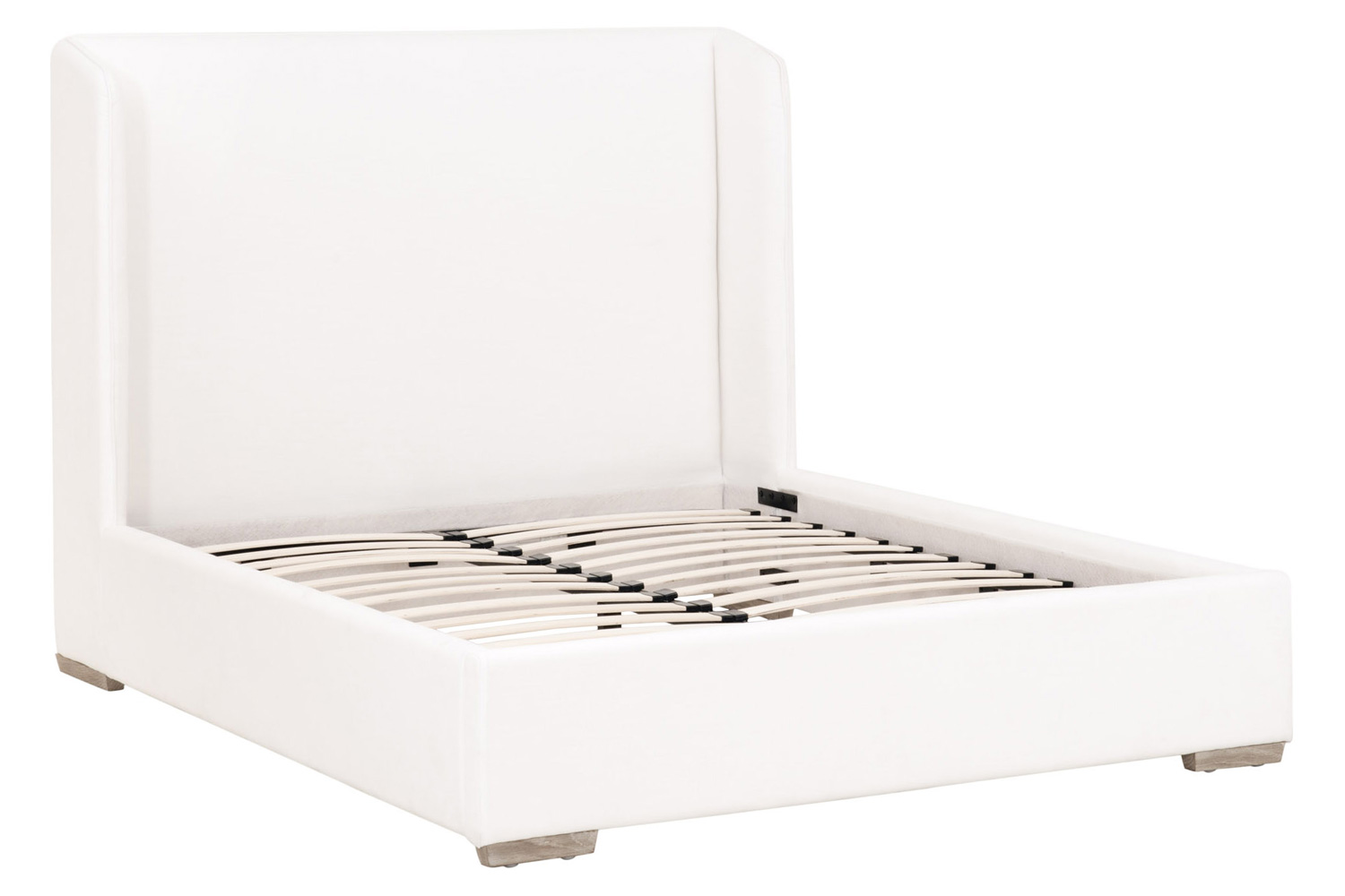 Essentials Stewart Queen Bed - Livesmart Peyton Pearl