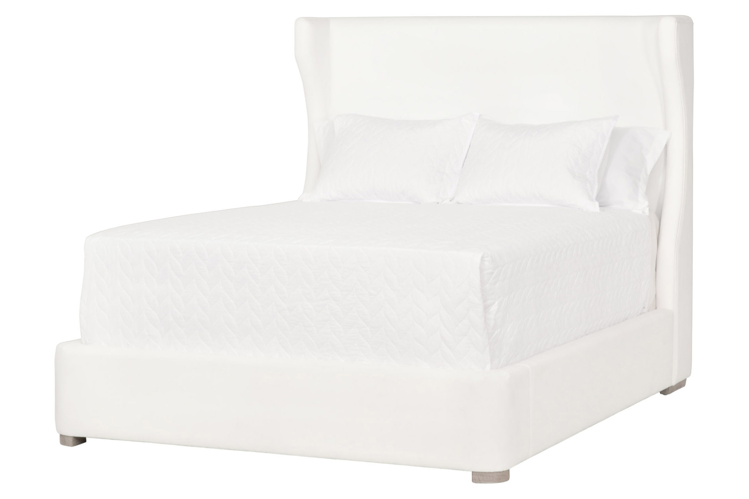 Essentials Balboa Cal King Bed - LiveSmart Peyton Pearl and Natural Gray