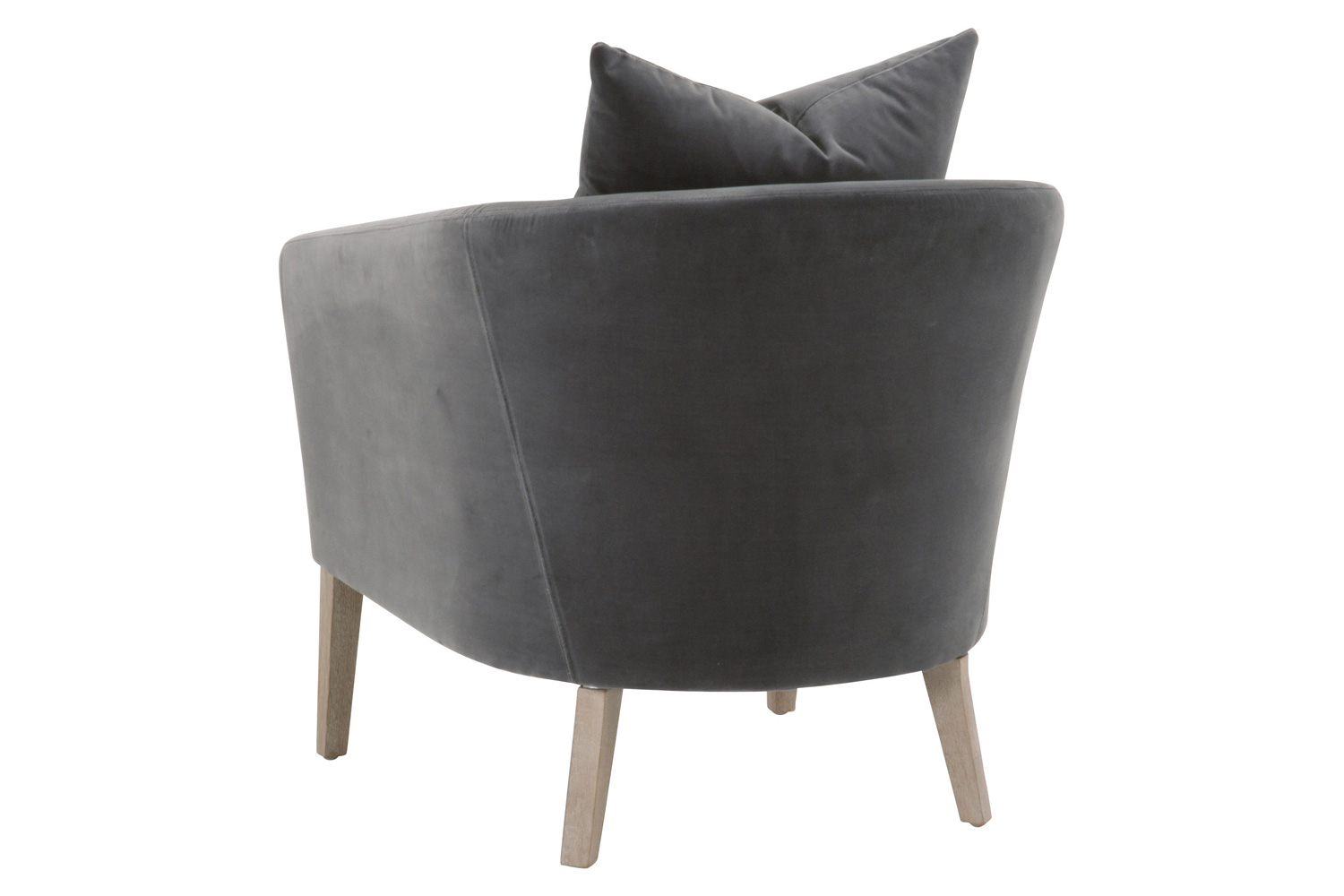 Essentials Gordon Club Chair - Dark Dove Velvet