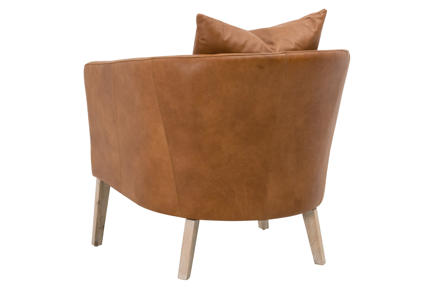 Essentials Gordon Club Chair - Whiskey Brown