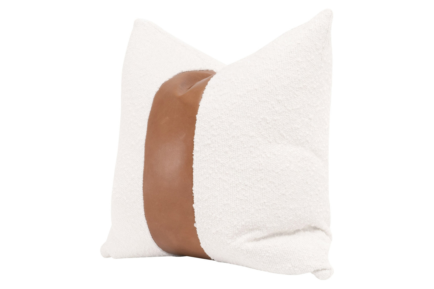 Essentials™ The Split Decision 20" Essential Pillow, Set of 2 - Performance Boucle Snow