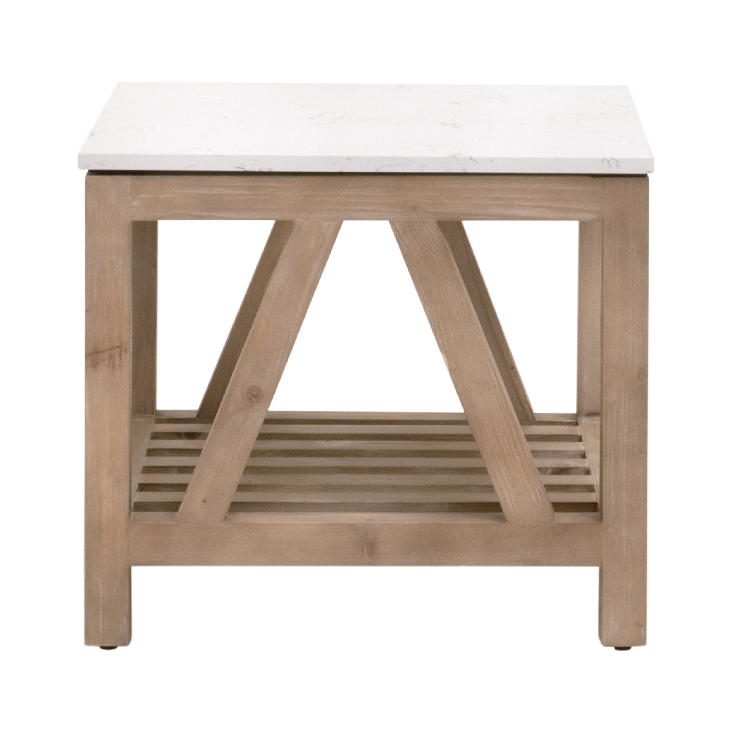 Essentials - Bella Antique Spruce End Table