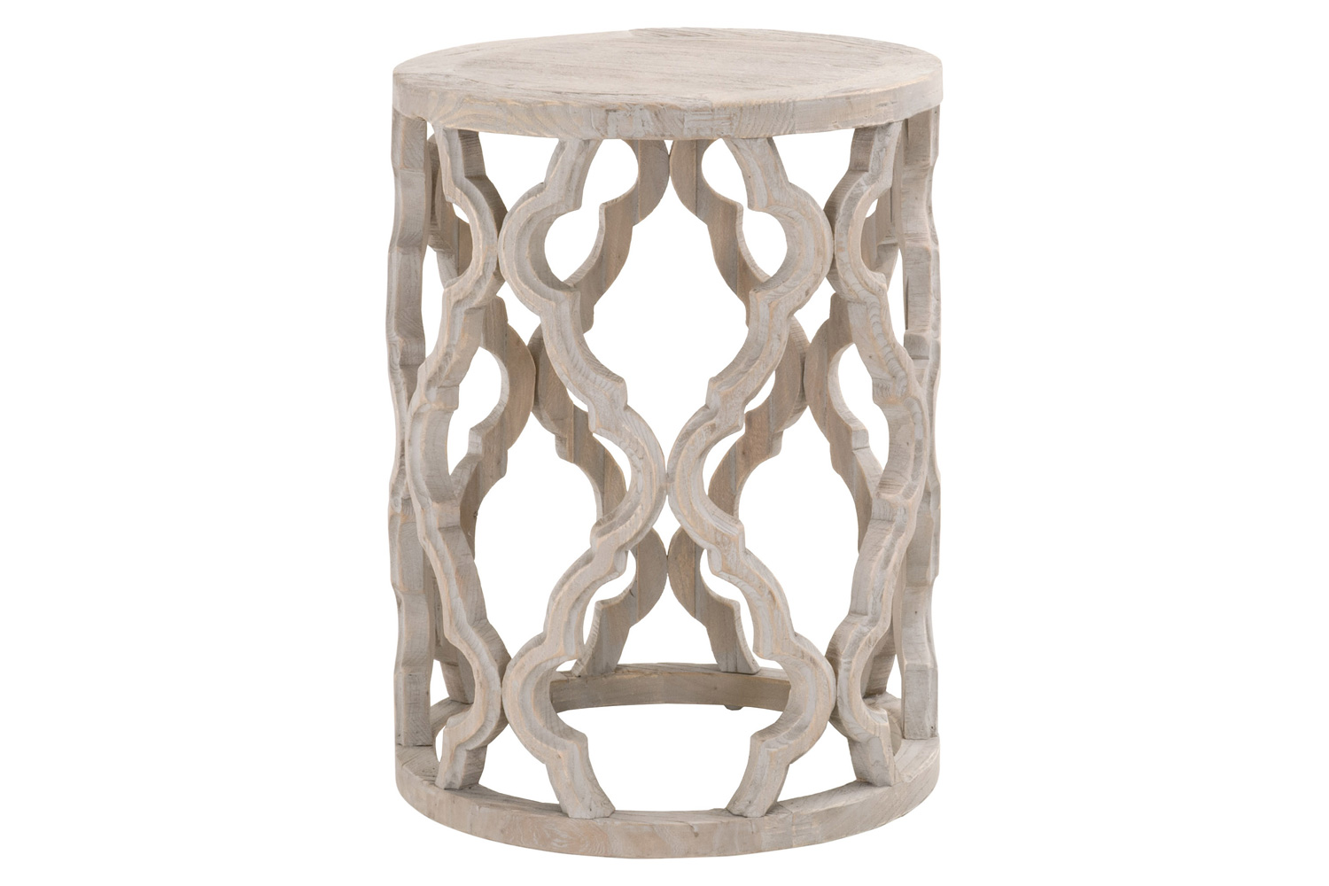 Essentials - Bella Antique Clover Large End Table