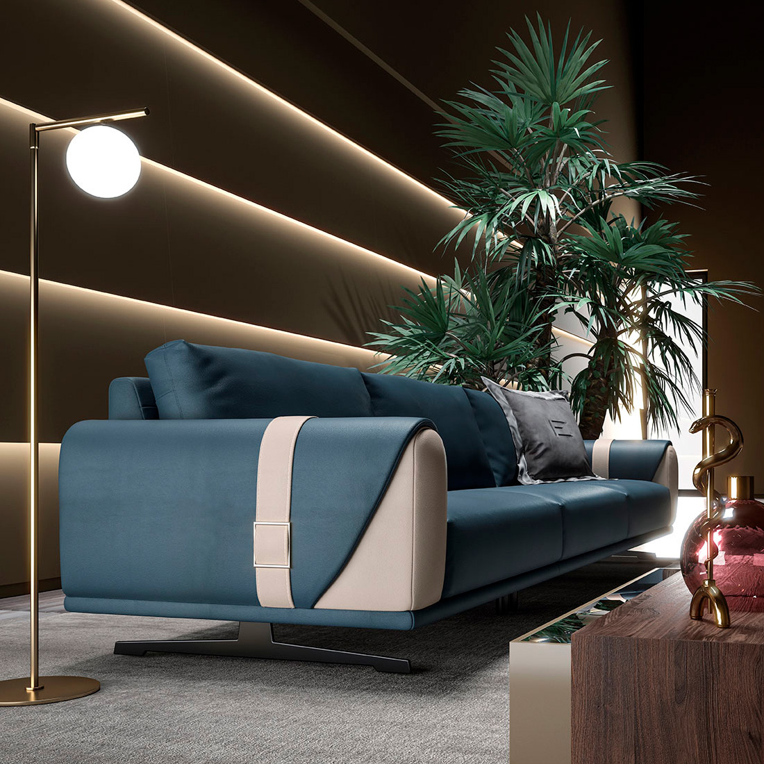 Estro - IS 1015 Cartesio Sofa