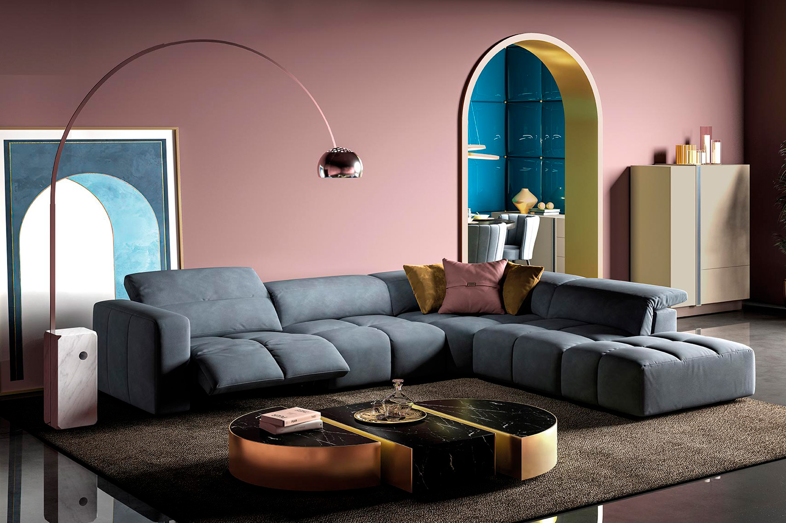 Estro - IS 287 A Madison Sectional