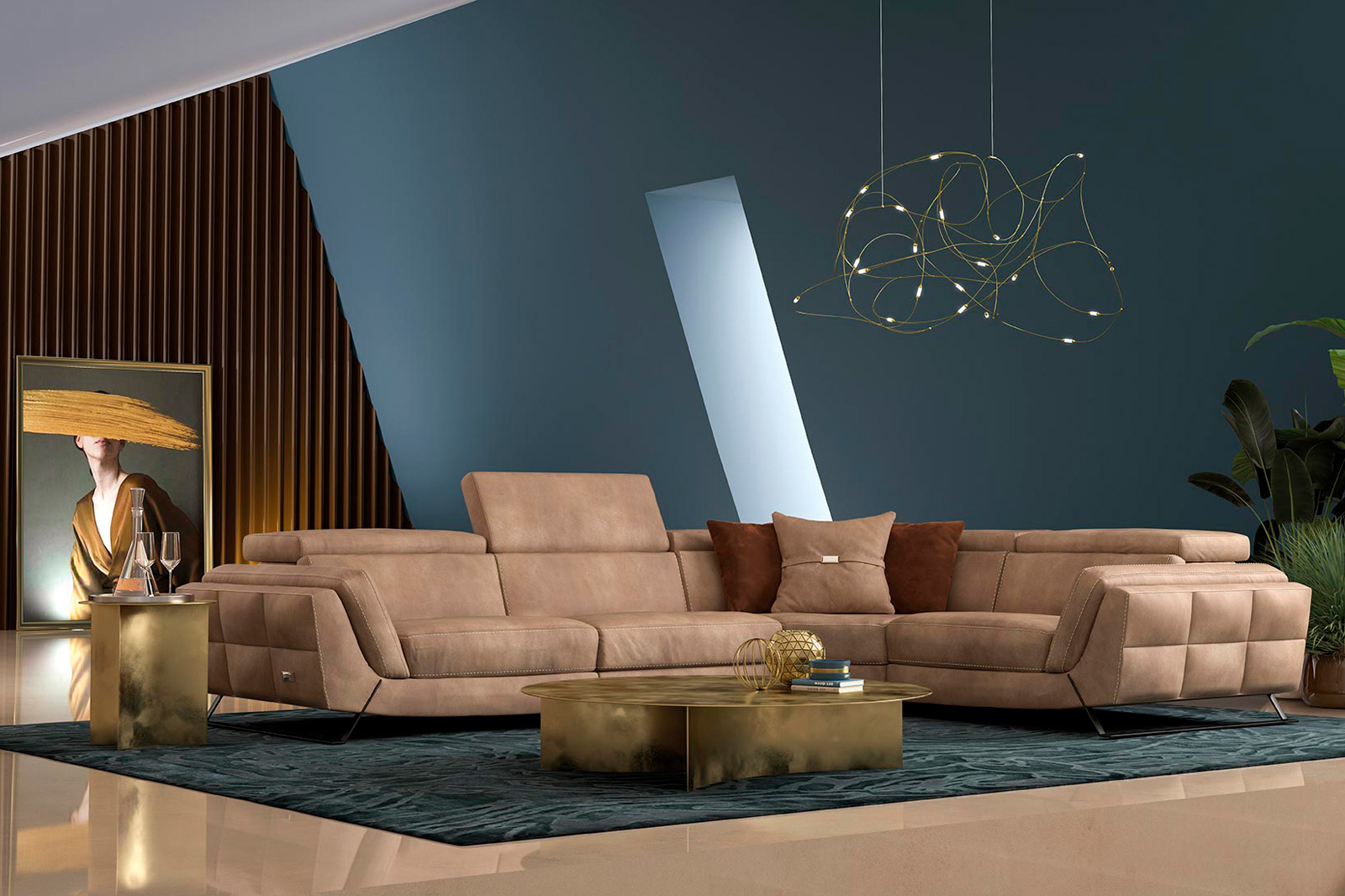 Estro - IS 316 A Evoque Sectional