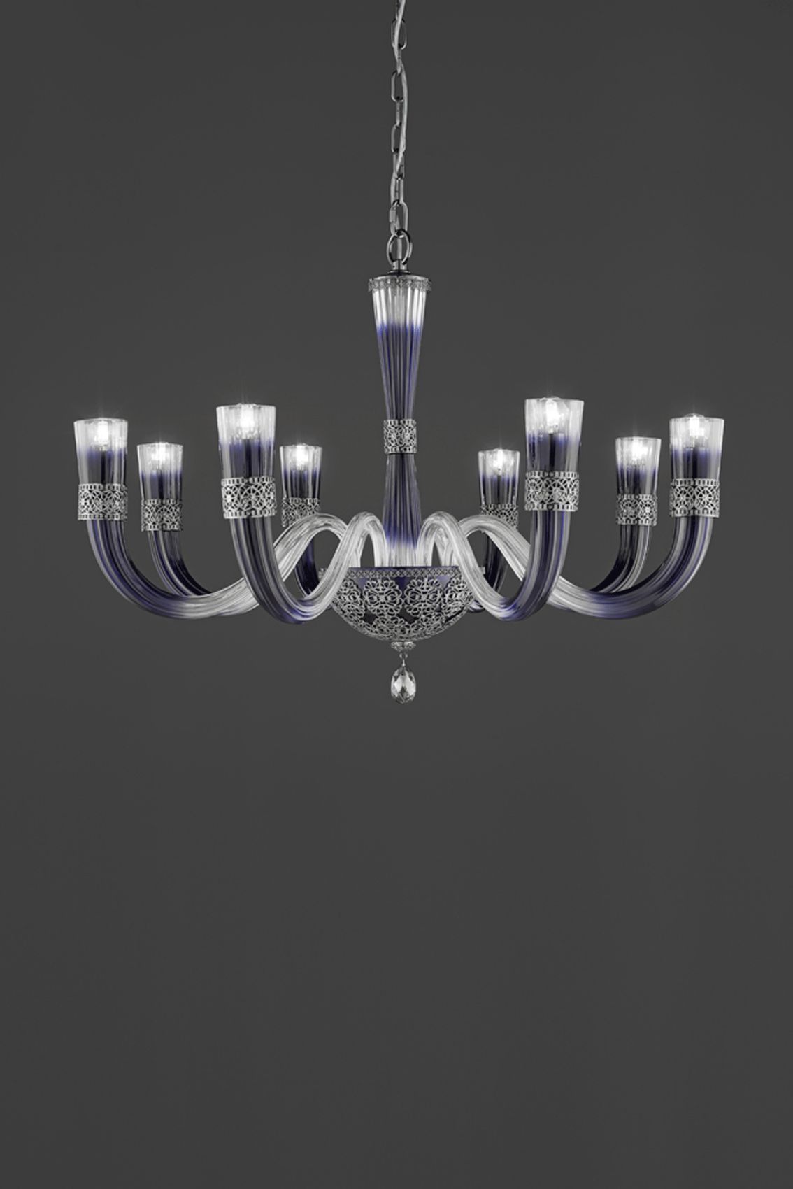 Euroluce - Dea L8 Chandelier