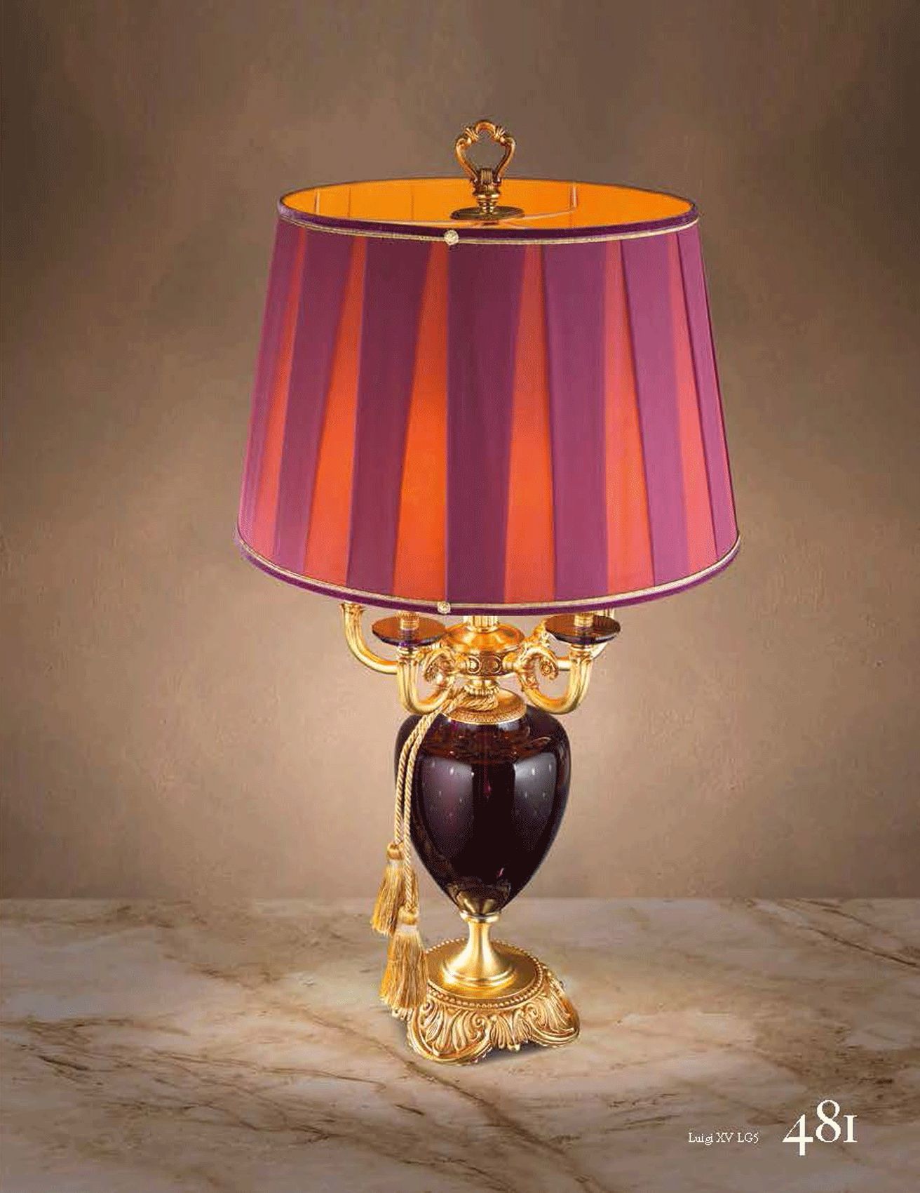 Euroluce Luigi XV LP1 Table Lamp