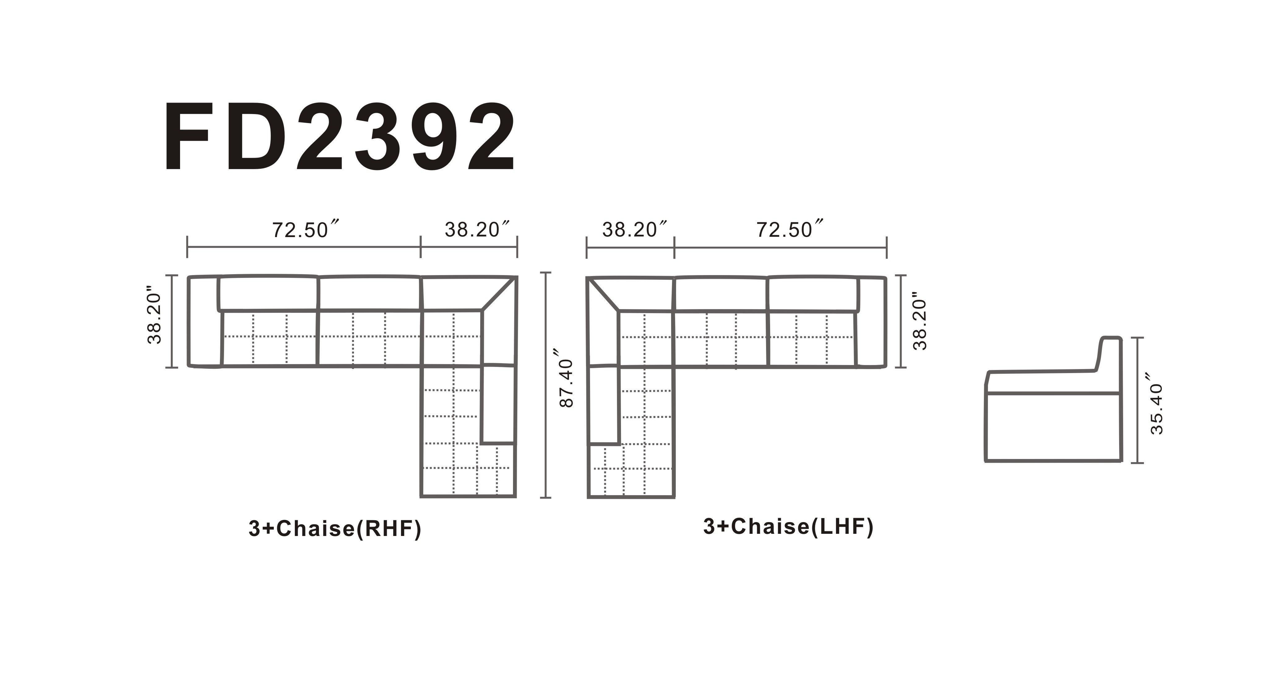 Extravaganza - 2392 Sectional