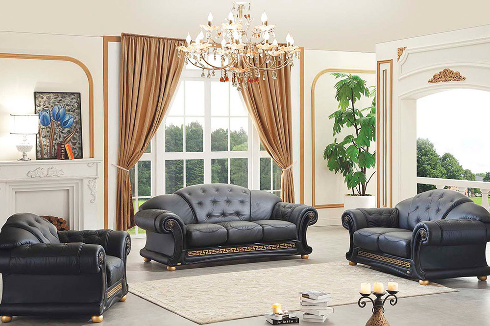 Extravaganza™ Apolo Loveseat - Black