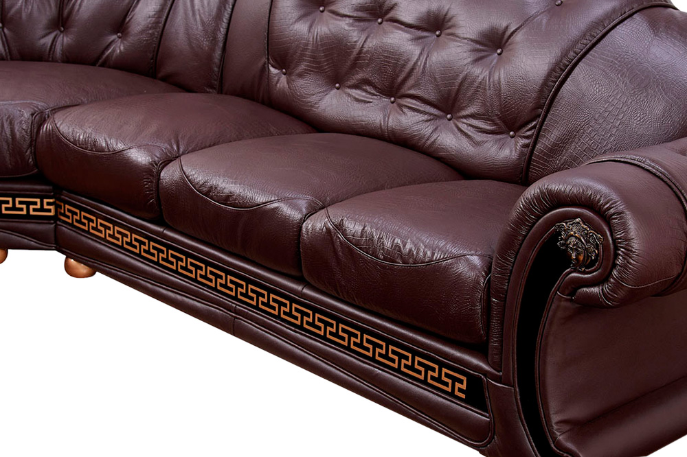 Extravaganza Apolo Sectional Left Facing - Brown