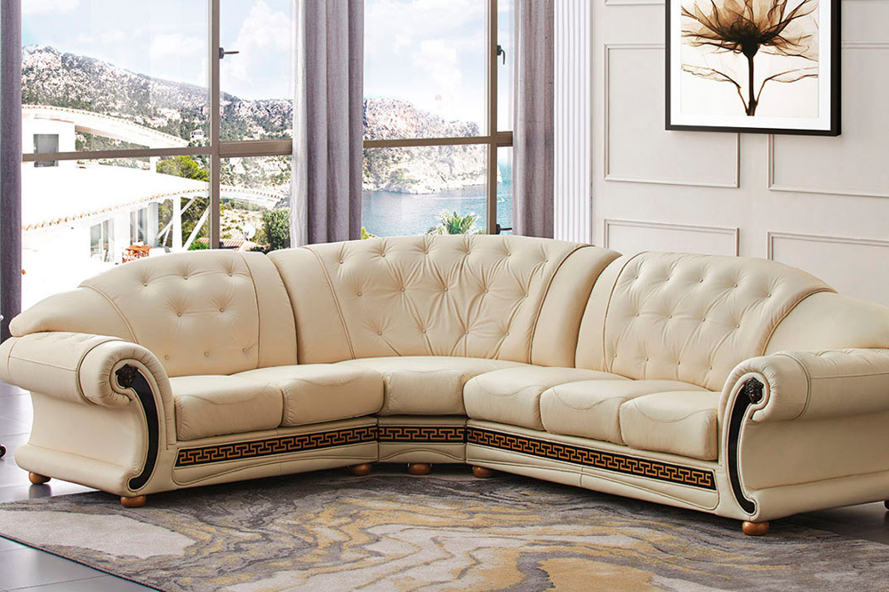 Extravaganza Apolo Sectional Right Facing - Ivory