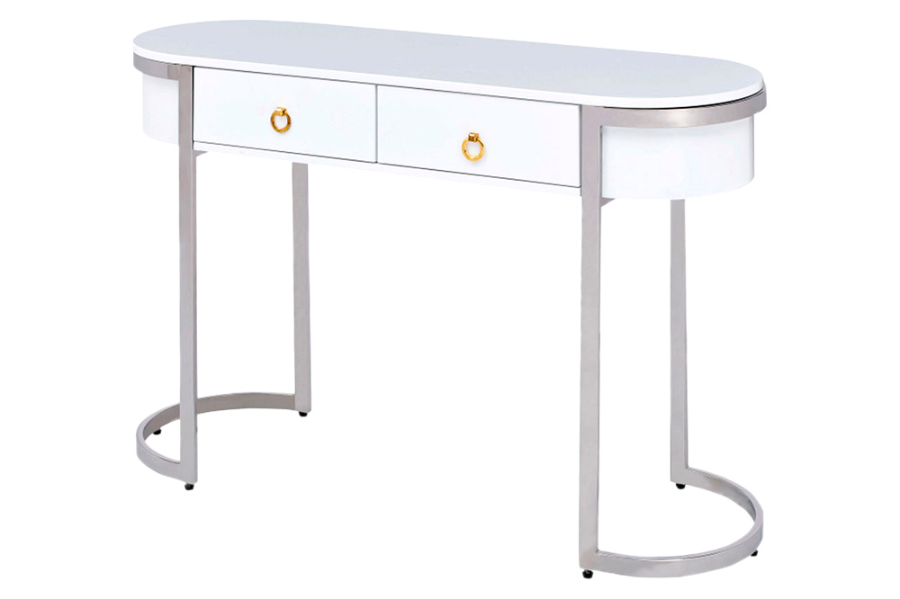 Extravaganza 131 Buffet - White/Silver