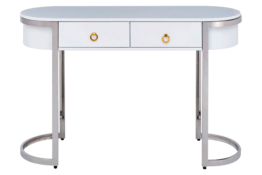 Extravaganza 131 Buffet - White/Silver