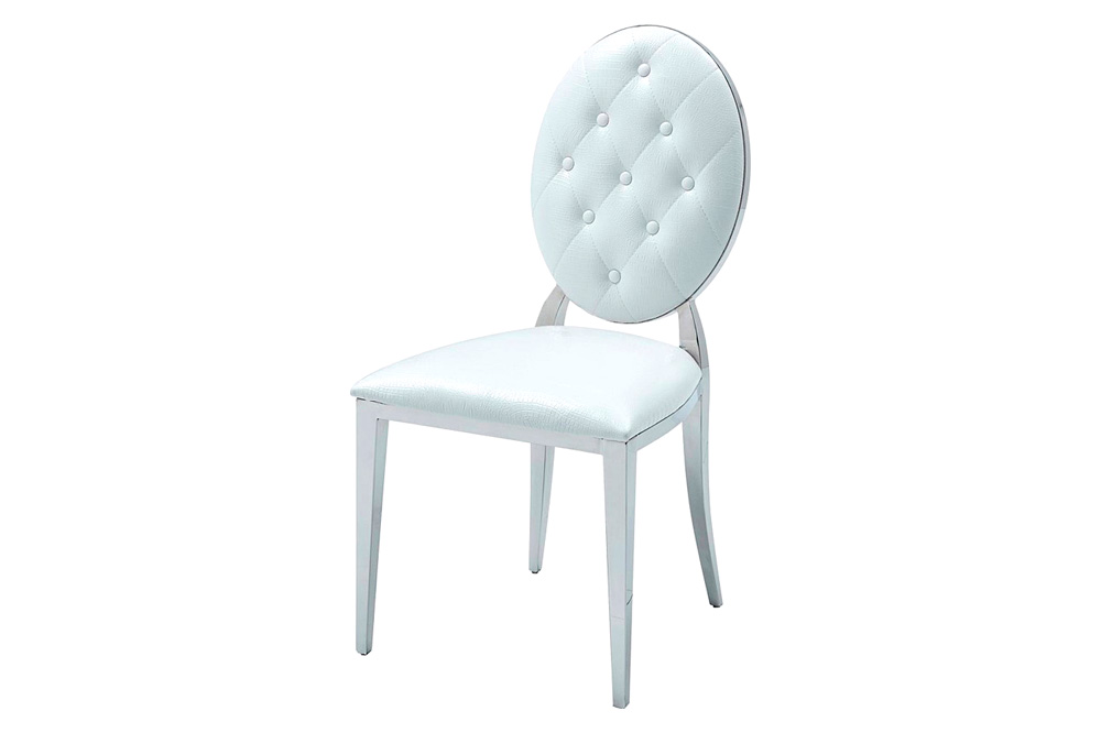 Extravaganza 110 Dining Side Chair - White