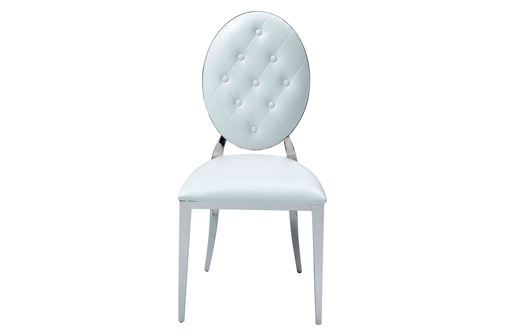 Extravaganza 110 Dining Side Chair - White