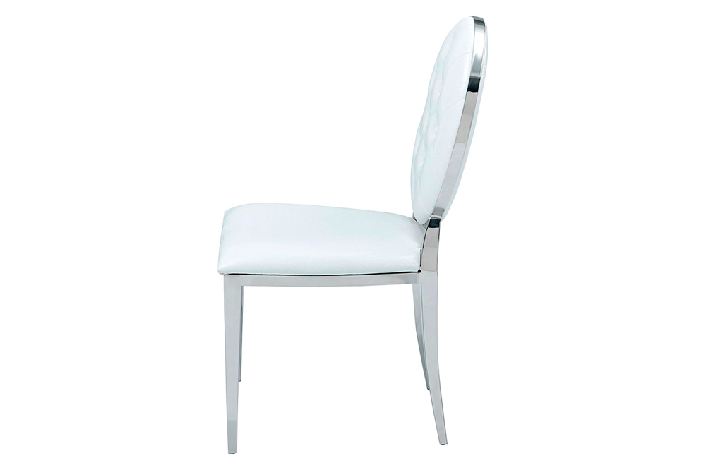 Extravaganza 110 Dining Side Chair - White