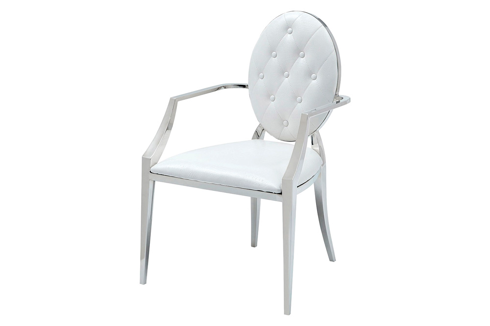 Extravaganza 110 Dining Armchair - White