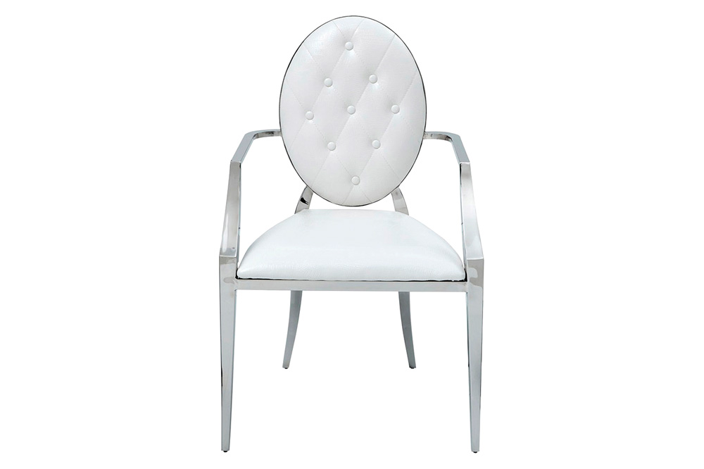 Extravaganza 110 Dining Armchair - White