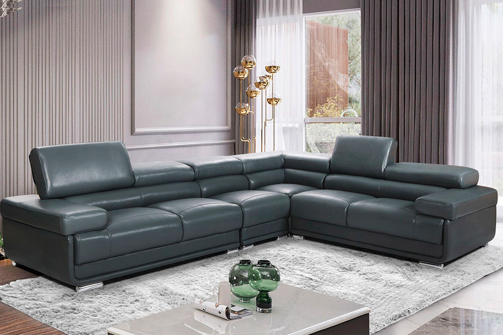 Extravaganza 2119 Sectional - Dark Gray