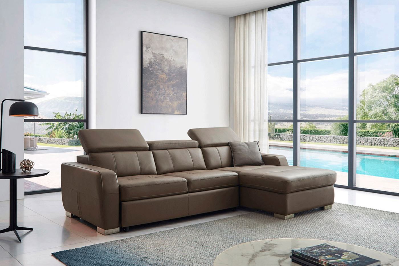 Extravaganza - 1822 Sectional With Bed