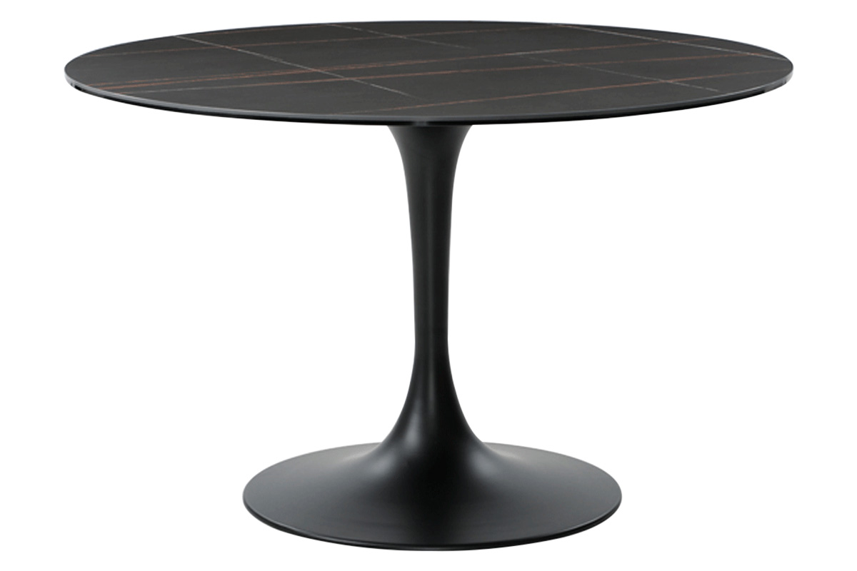 Extravaganza - 9088 Ceramic Dining Table with 1233 Chairs