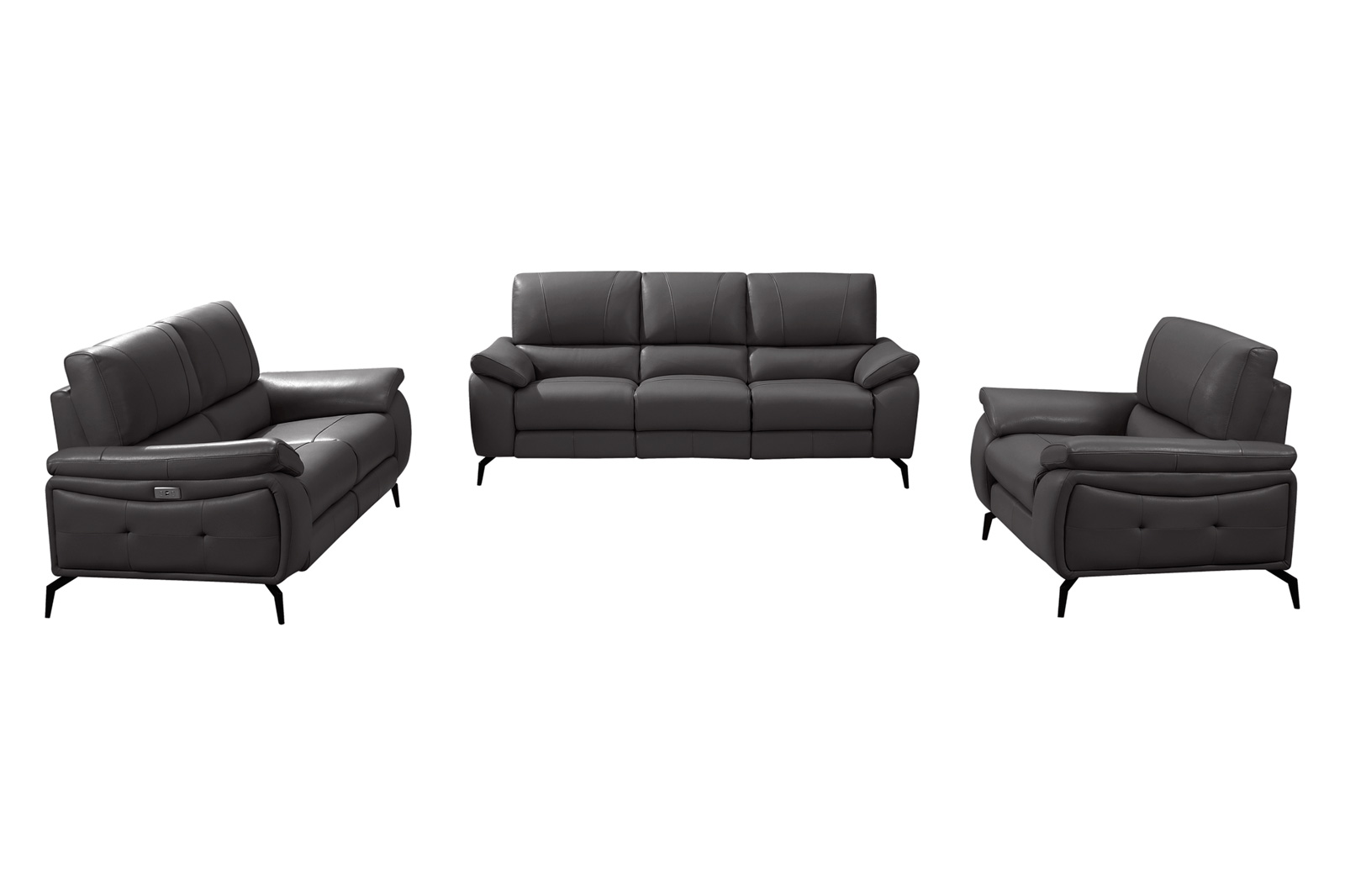 Extravaganza 2934 Living Room Set - Dark Gray