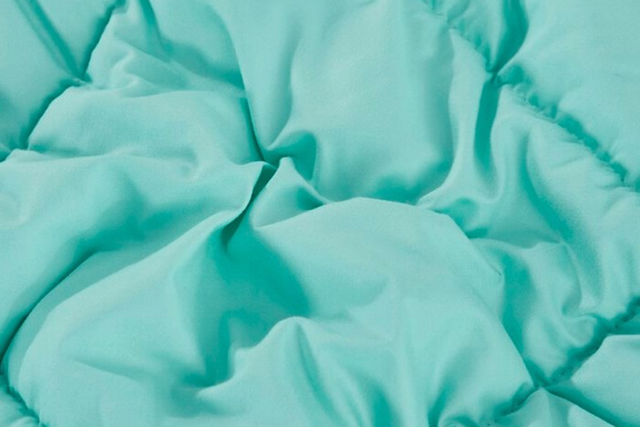 FaFurn Traditional Microfiber Reversible 3 Piece Comforter Set - Aqua/Gray, Twin/Twin XL Size