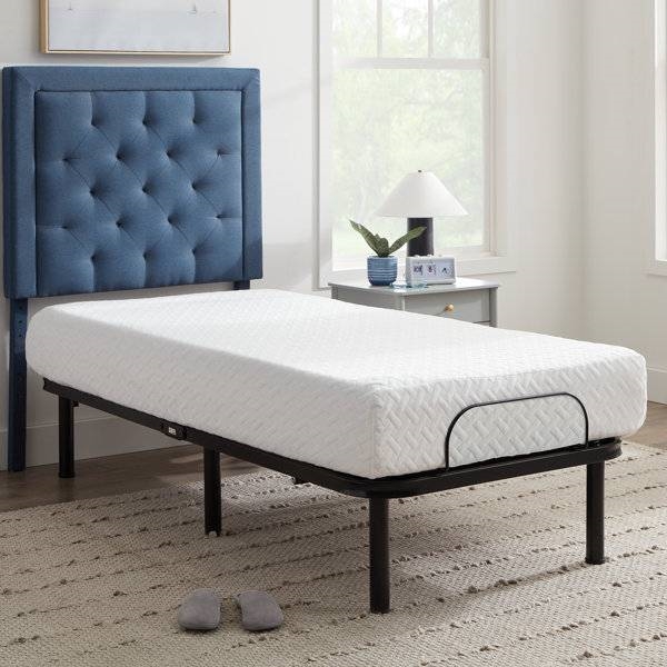 FaFurn Adjustable Incline Twin XL Size Bed Base with Remote