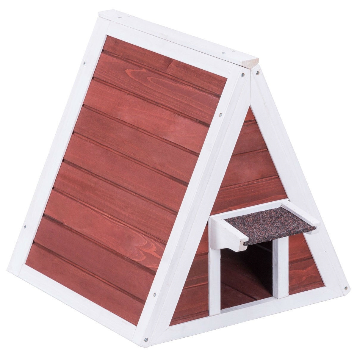 FaFurn - Waterproof Cat House in Red